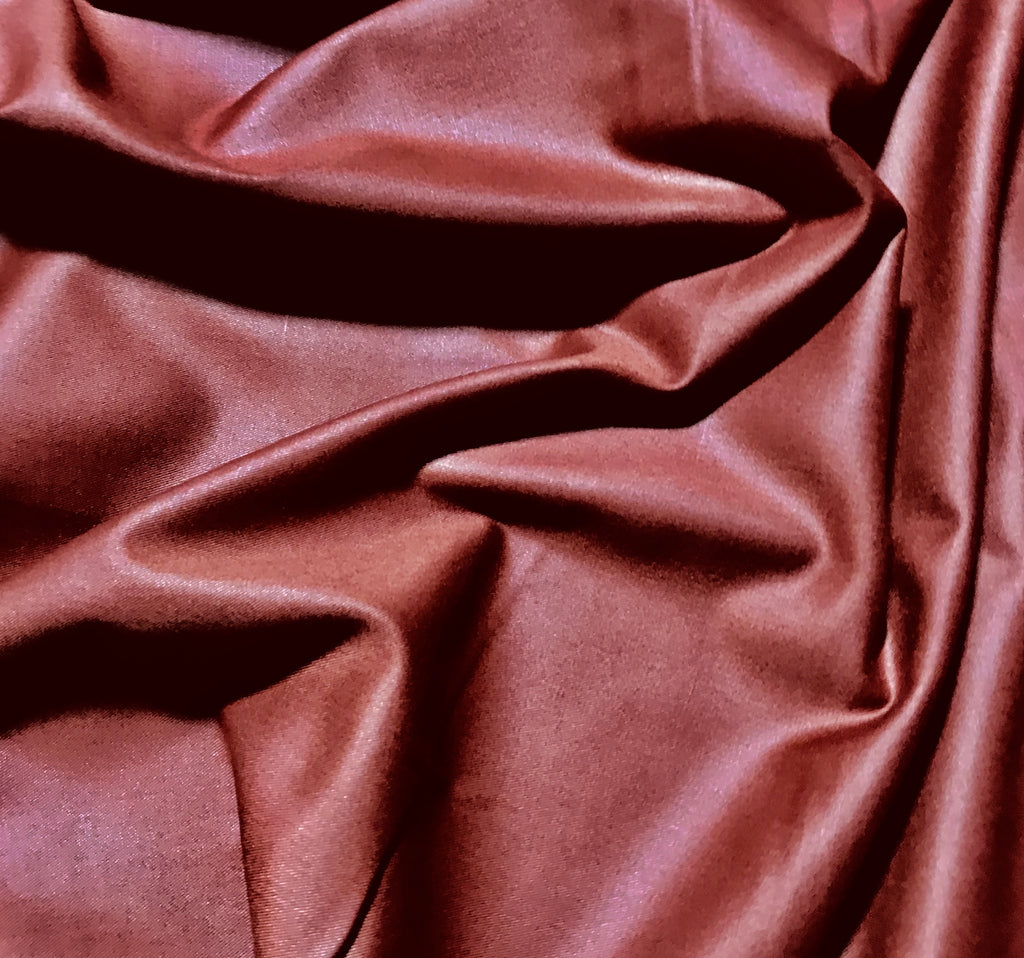 Rust - Rayon Gabardine Fabric
