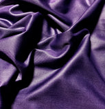 Eggplant Purple - Rayon Gabardine Fabric