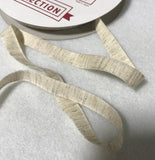 Cotton/Linen Ribbon Tape Trim Made in Japan (7 Widths to choose from)