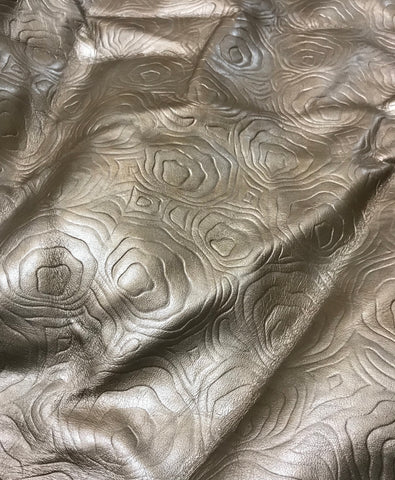 Bronze Sea Shell - Cow Hide Leather