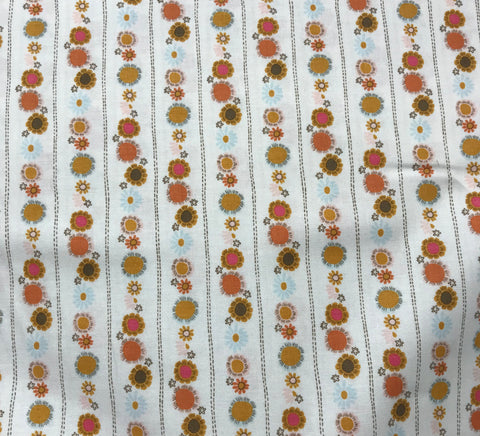 Guinevere Daisy Chain Cream - Riley Blake Cotton Fabric