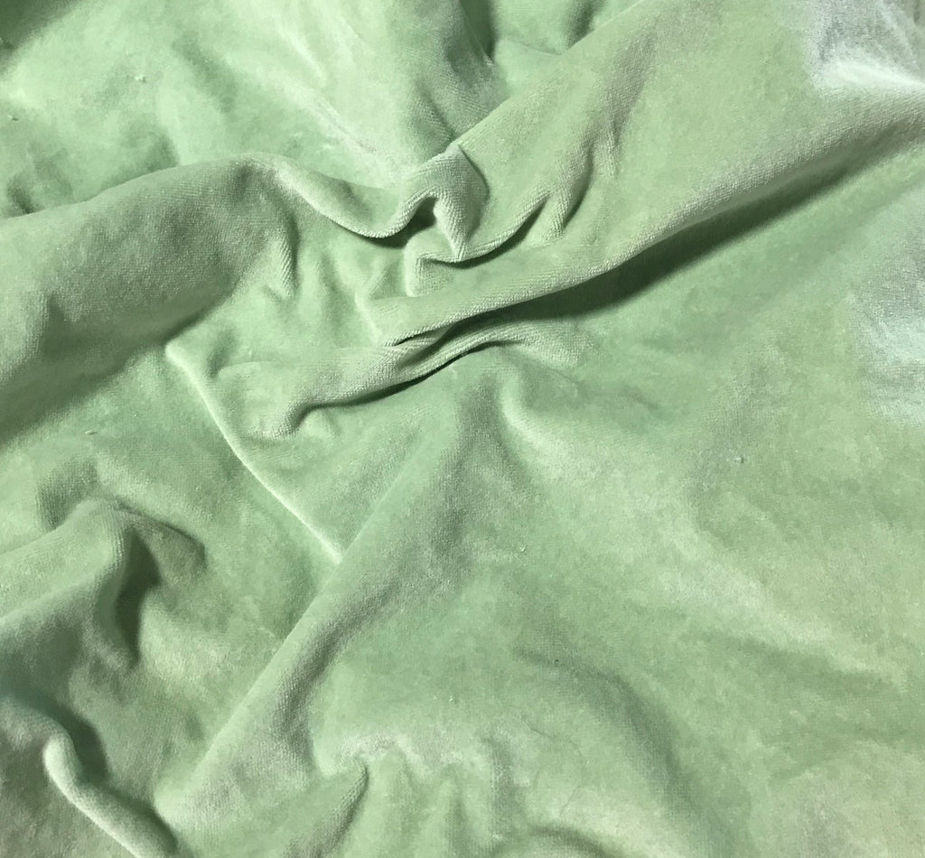 Sage Green - Hand Dyed Cotton Velveteen