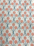 Pink Dandelions - Treehouse - Figo Cotton Fabrics