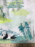 Pandalicious - Panda Garden Recess - Art Gallery Premium Cotton Fabric