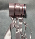 Blush Pink Double Sided Satin Ribbon - Made in France (6 Widths to choose from)