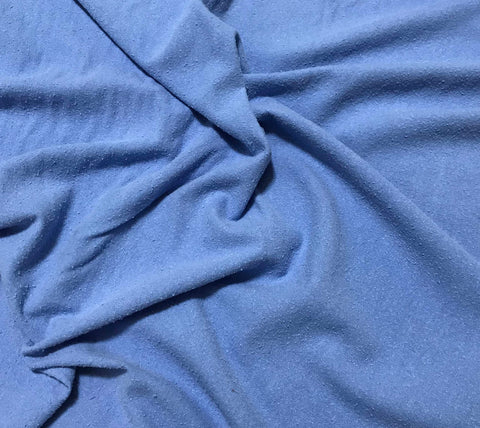 Cornflower Blue - Hand Dyed Silk Noil