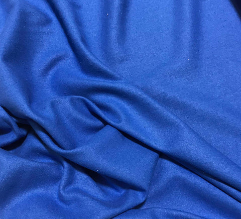 Royal Blue - Silk Noil