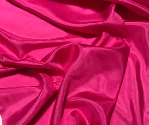 Hot Pink - 8mm Silk Habotai