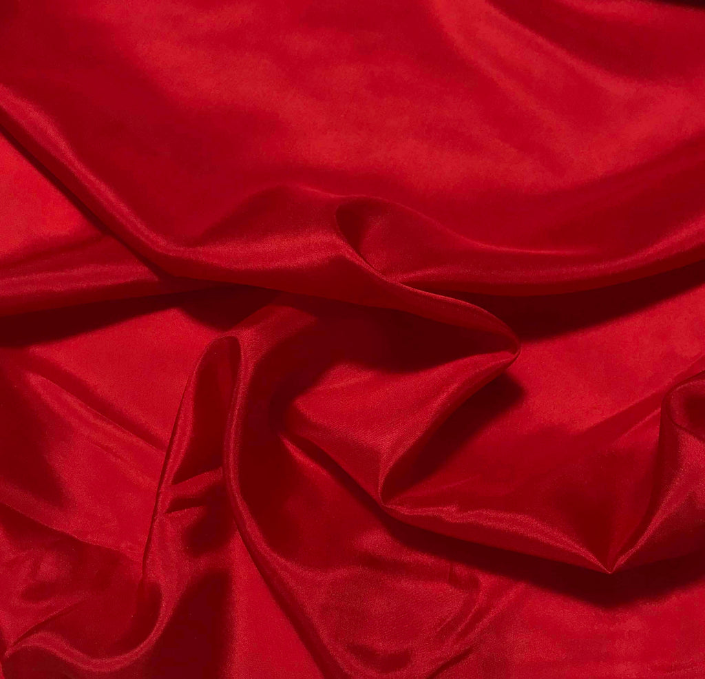 Scarlet Red - 8mm Silk Habotai