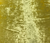 Yellow - Stretch Polyester Crushed Velvet Fabric