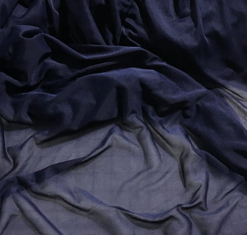 Berry Blue - Polyester Chiffon Jersey Knit Fabric