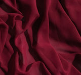 Rouge Red - Polyester Chiffon Fabric