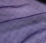 Lavender Purple - Hand Dyed Silk Organza