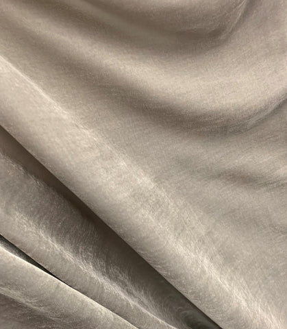 Opal Gray - Silk Velvet Fabric