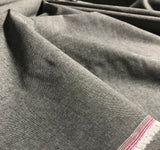 Gray 100% Cotton Chambray Fabric