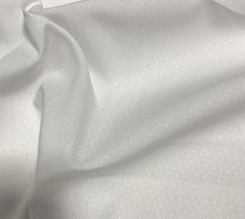 Spechler-Vogel Fabric - White Whites Pima English Cotton - Little Polka Dots