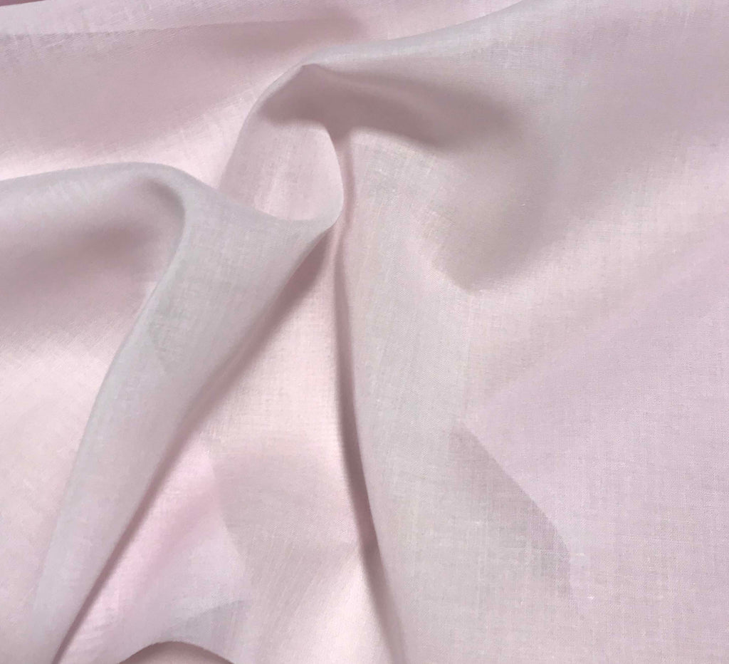 Spechler-Vogel Fabric - Pink Imperial Voile Poly/Cotton