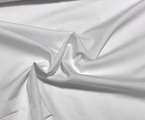 Spechler-Vogel Fabric - Pima Cotton Broadcloth - White