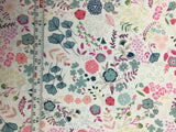 Blooming Ground - Lustrous - Flower Child by Maureen Cracknell for Art Gallery Fabrics - Premium Cotton