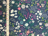 Blooming Ground - Luscious - Flower Child by Maureen Cracknell for Art Gallery Fabrics - Premium Cotton