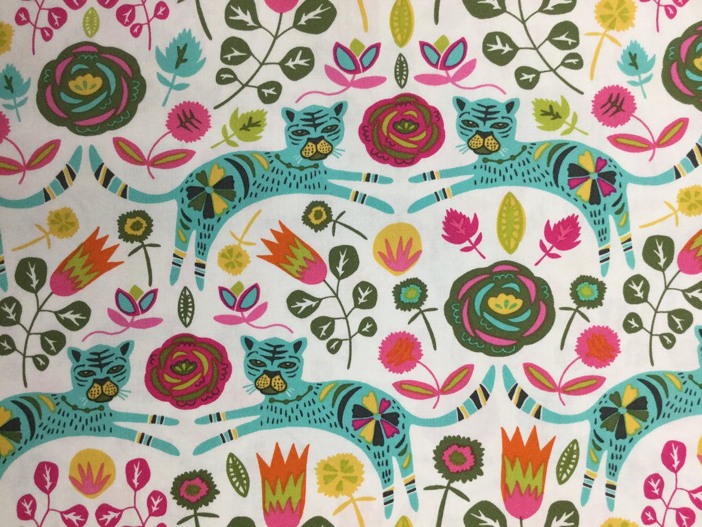Tigris - Lollipop - Tallinn by Jessica Swift for Art Gallery Fabrics - Premium Cotton