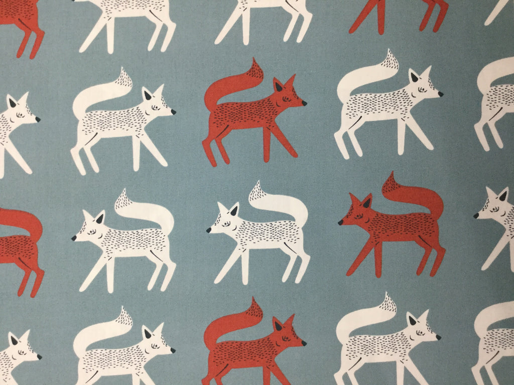 Sneaky Little Foxes - Capsules Campsite for Art Gallery Fabrics - Premium Cotton
