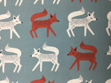 Sneaky Little Foxes - Capsules Campsite for Art Gallery Fabrics - Premium Cotton