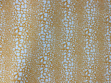 Westminster - Vicki Payne - Golden Yellow Giraffe Spots - Cotton Home Dec Fabric