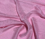 Ballerina Pink Pebbles - Hand Dyed Silk Jacquard