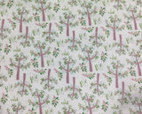Green Whimsical Trees - David Textiles - Cotton Flannel Fabric