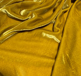 Mustard Gold - Silk Velvet