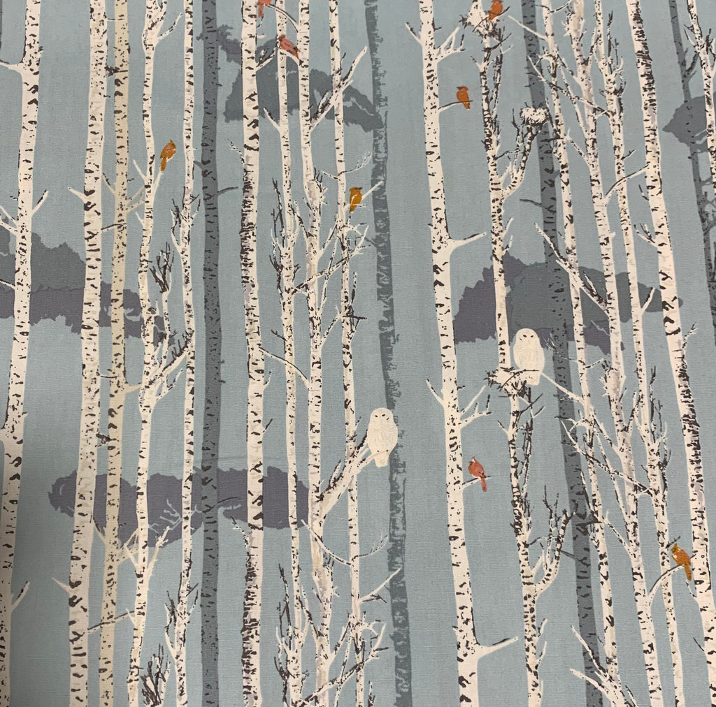 Ice Forestry - Earthen - Art Gallery Fabrics Cotton