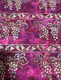 Wine Grapes - Vino- Banyan Batiks Cotton Fabric