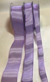 Lavender Wired Taffeta Ribbon - Made in France (3 Widths to choose from)