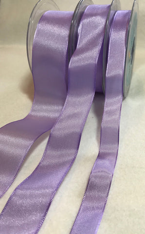 Lavender Wired Taffeta Ribbon - Made in France (3 Widths to choose from)