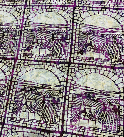 Purple Tuscany - Vino - Banyan Batiks Cotton Fabric