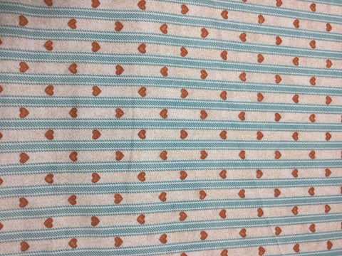 Country Ragtime Hearts - Erlanger Blumgart - Cotton Fabric