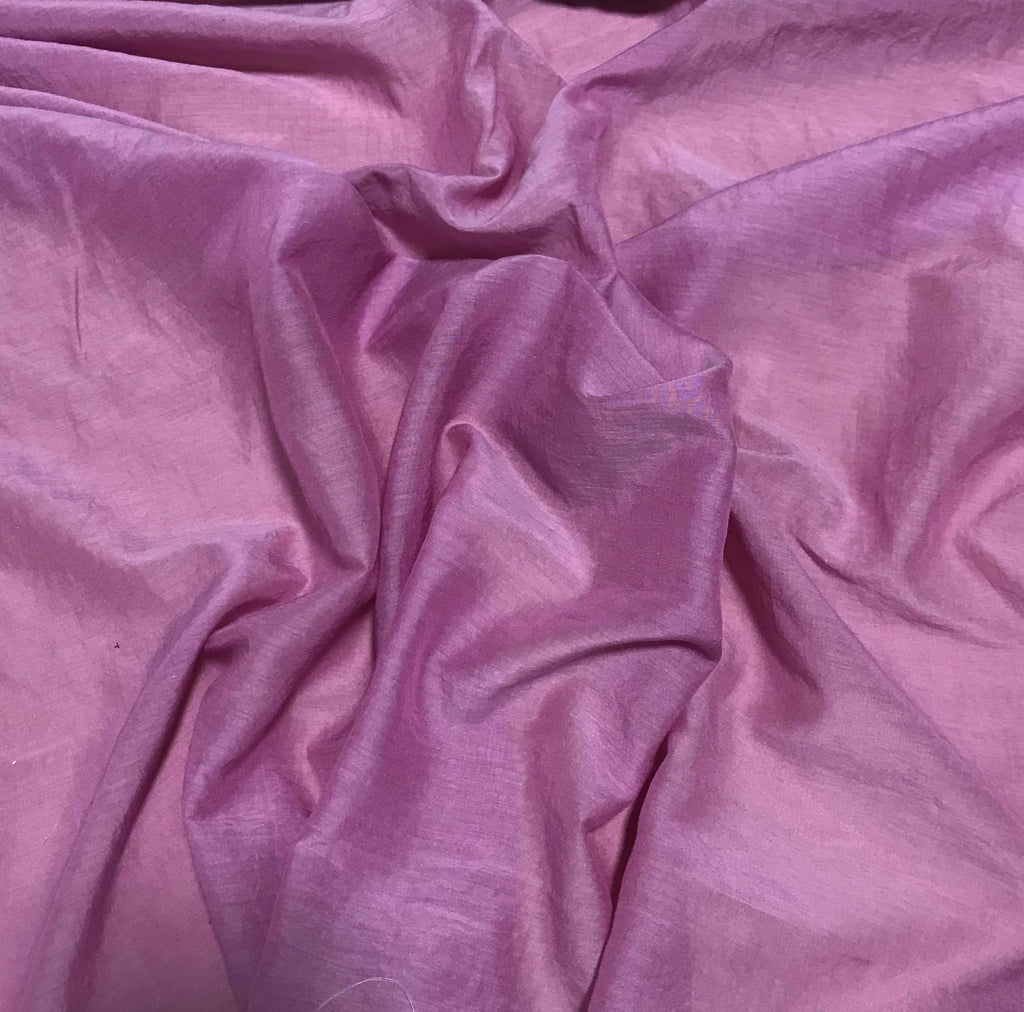 Lilac - Hand Dyed Silk/Cotton Voile
