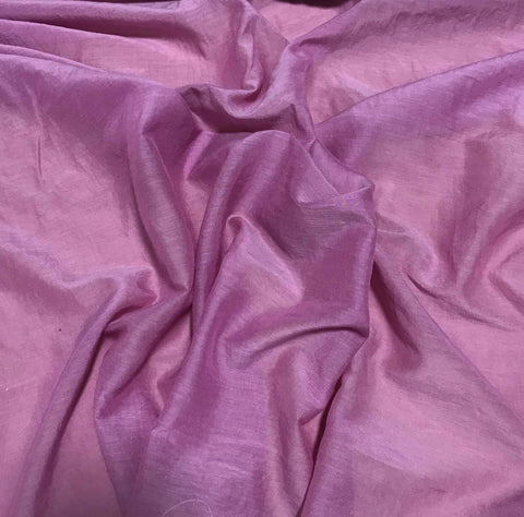 Lilac - Hand Dyed Silk/Cotton Voile