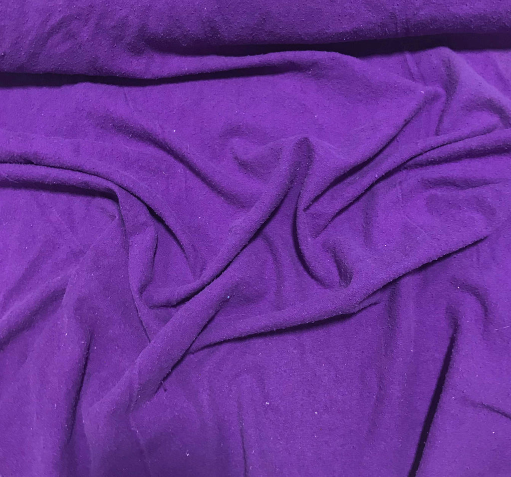 Purple - Hand Dyed Silk Noil