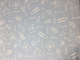 Blue Baby Stuff - Fabric Traditions - Cotton Fabric