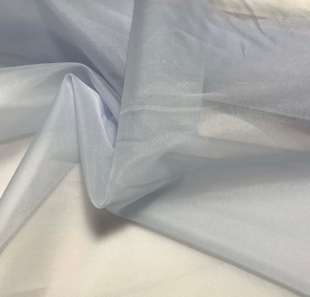 Light Blue - Silk Organza Fabric