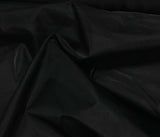 Black - Silk Organza Fabric