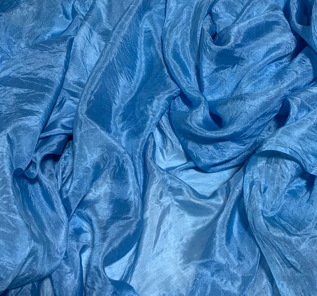 Evening Blue - Hand Dyed Silk Habotai