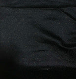 Black with Gold Clouds - Silk Brocade Fabric