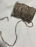 Hand Dyed Taupe 100% Pure Silk Cord