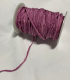 Hand Dyed Lilac 100% Pure Silk Cord