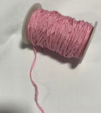 Hand Dyed Ballerina Pink 100% Pure Silk Cord