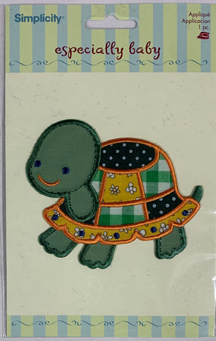 Patchwork Turtle - Iron-On Applique by Wrights