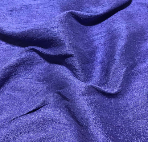 Hand Dyed Lavender - Silk Dupioni Fabric
